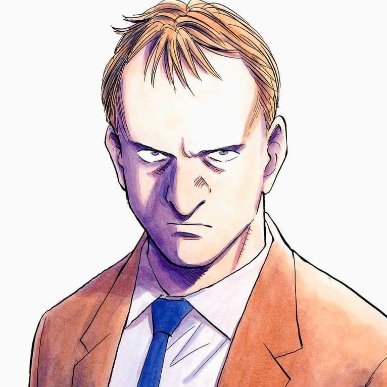 Gesicht from Pluto by Naoki Urasawa